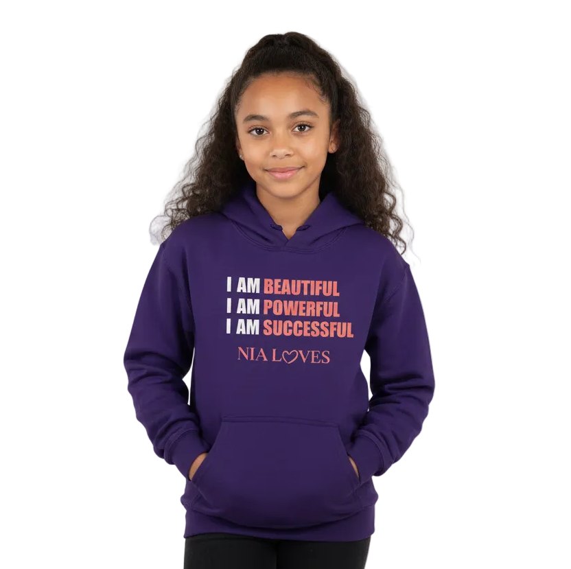NIA LOVES YOUTH EMPOWERMENT HOODIE