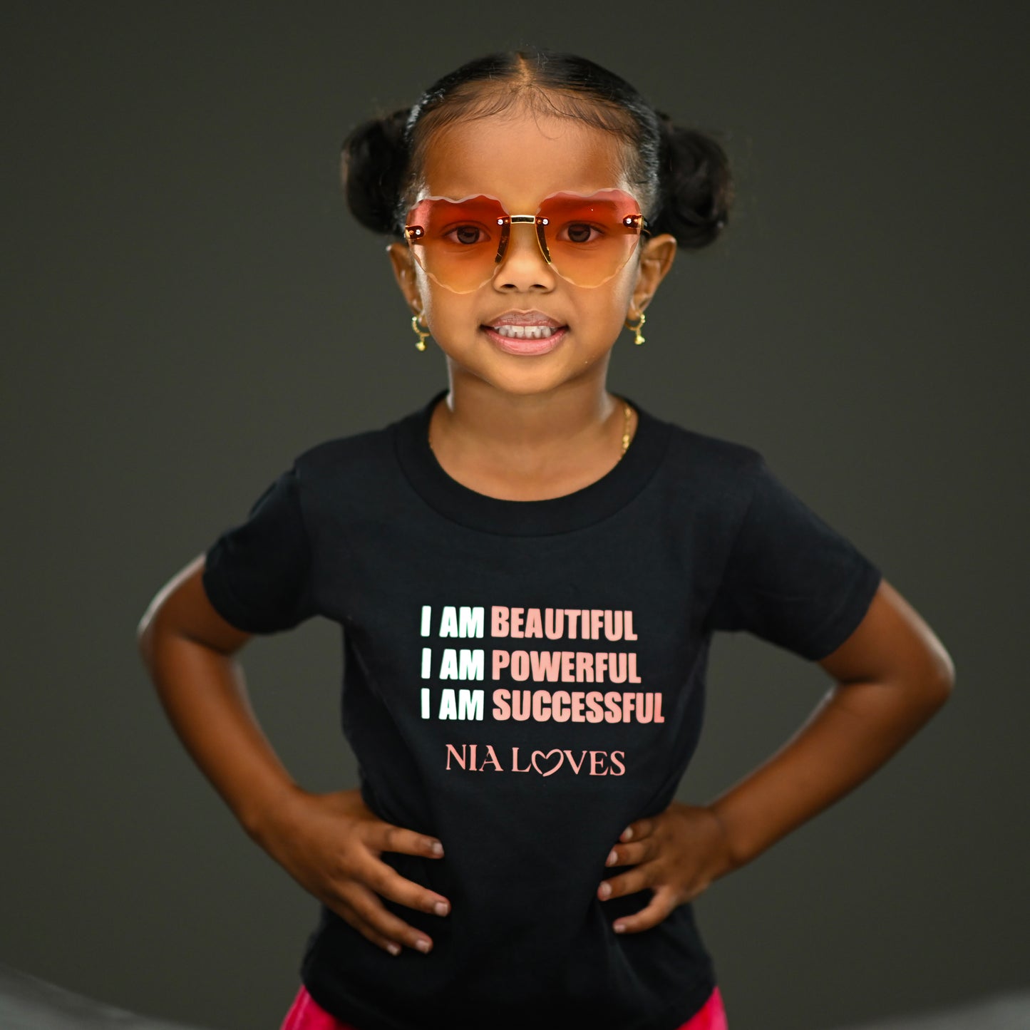 NIA LOVES TODDLER EMPOWERMENT TEES