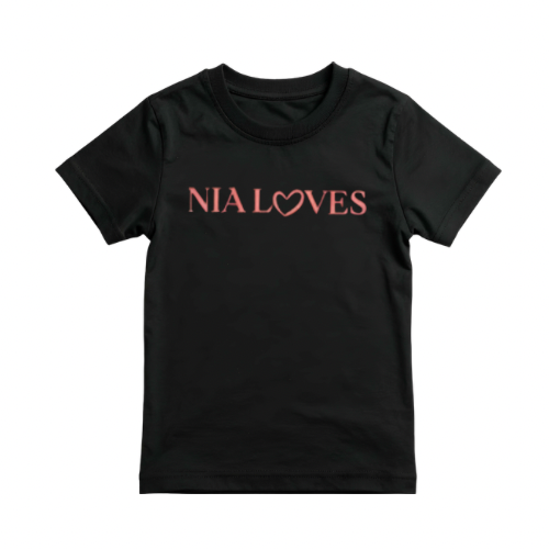 Nia Loves Youth Short Sleeve T Shirt