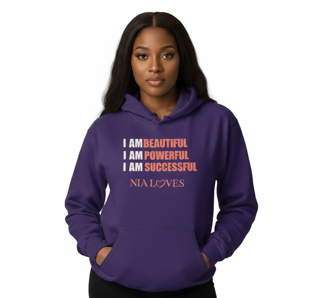 NIA LOVES ADULT EMPOWERMENT HOODIE