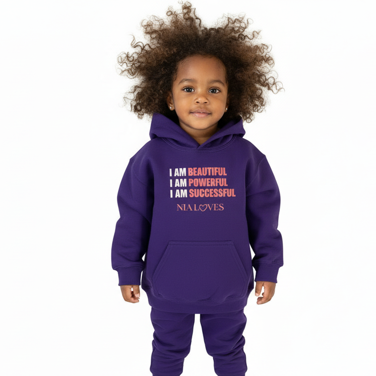 NIA LOVES YOUTH EMPOWERMENT HOODIE