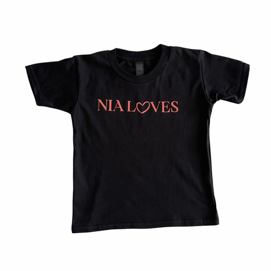 Nia Loves Youth Short Sleeve T Shirt