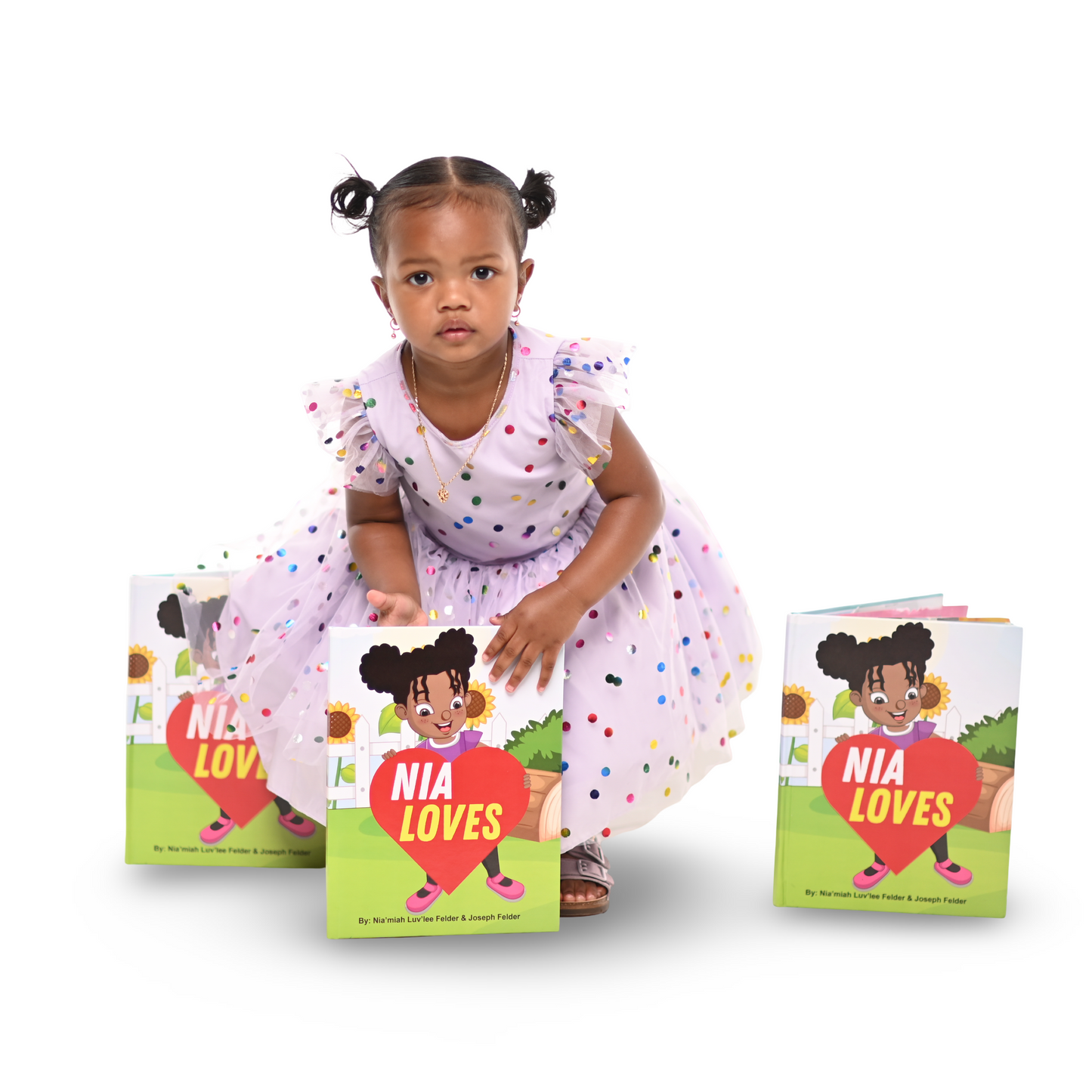 Official Nia Loves Childrens Book Hardback Copy