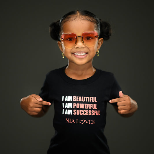 NIA LOVES TODDLER EMPOWERMENT TEES