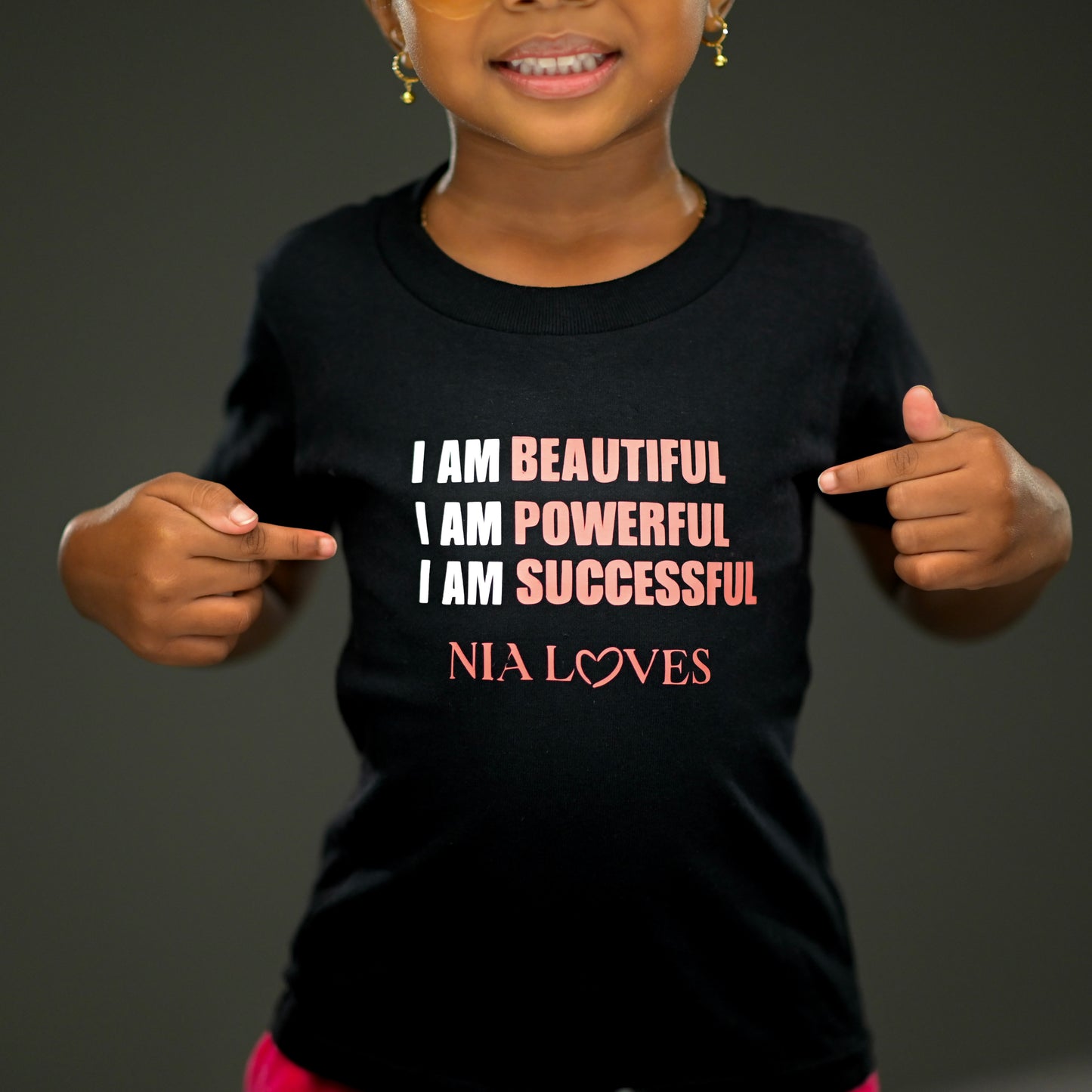 NIA LOVES TODDLER EMPOWERMENT TEES