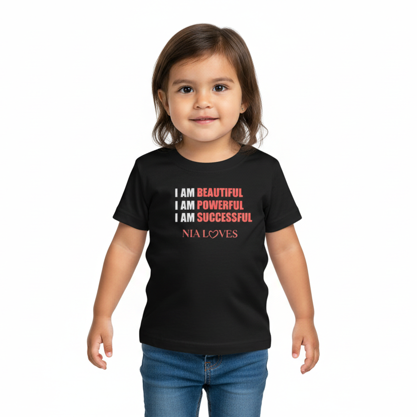 NIA LOVES TODDLER EMPOWERMENT TEES