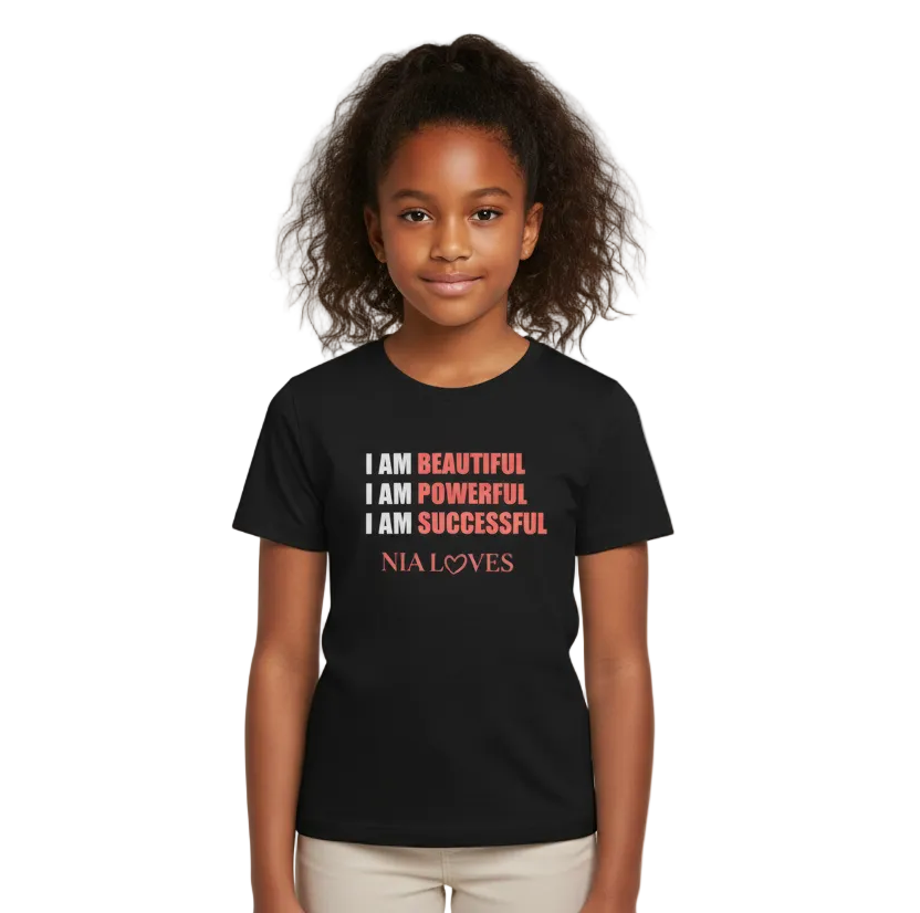 NIA LOVES YOUTH EMPOWERMENT TEES
