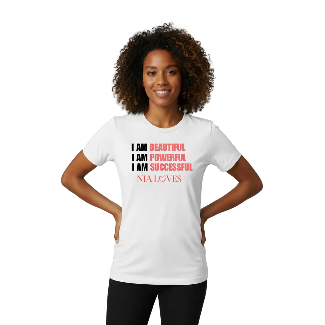 NIA LOVES ADULT EMPOWERMENT TEES