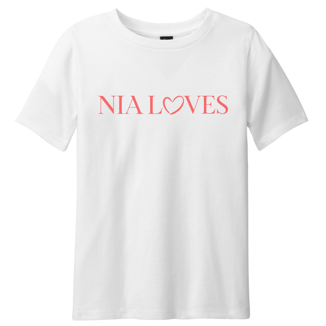 Nia Loves Youth Short Sleeve T Shirt